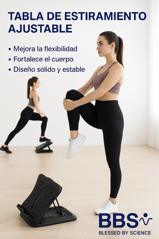 Tablero de Estiramiento BBS | Flexibilidad y Estimulación Postural con Ciencia