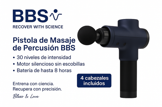 Pistola de Masaje Muscular | Recuperación Científica para Deportistas